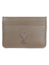 De Coeur Card Wallet Taupe - AMI - BALAAN 3