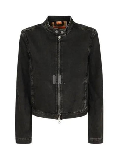 DE Mornin Moto Denim Jacket Black - DIESEL - BALAAN 2