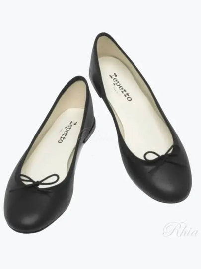 Women's Cendrillon Ballerina Matte Black - REPETTO - BALAAN 2