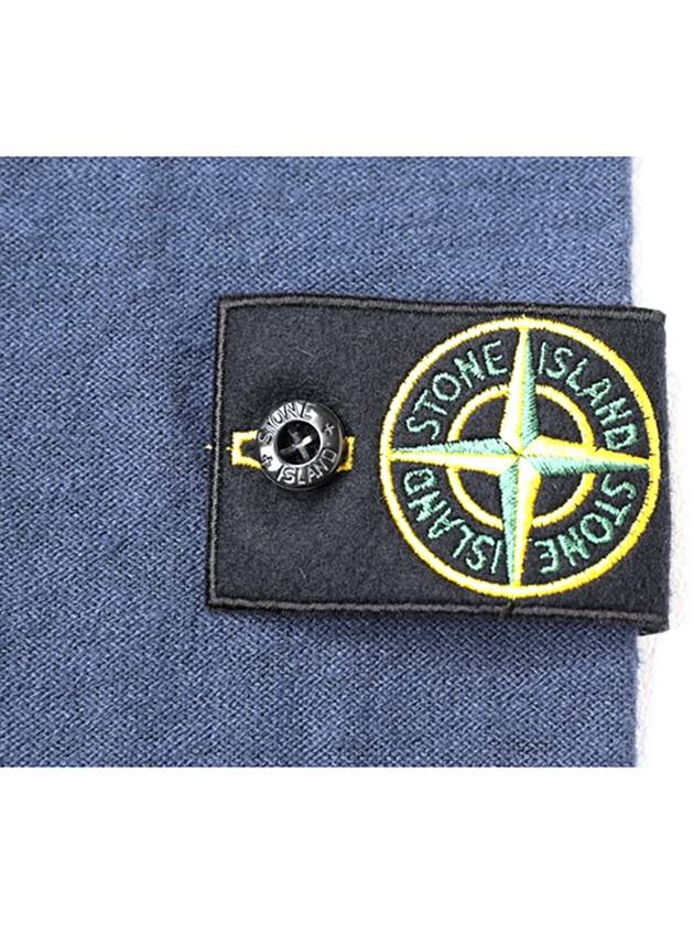 11Th Anniversary Wappen Patch Hooded Jacket Navy - STONE ISLAND - BALAAN 3