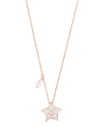 Stella Kite Cut Star Pendant Necklace Rose Gold - SWAROVSKI - BALAAN 1