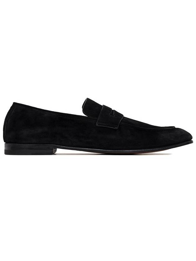 Zegna Black LASOLA Suede Loafer LHCAC A4675Z NER - ERMENEGILDO ZEGNA - BALAAN 1