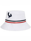 Quarter G Stretch Twill Bucket Hat Snow - G/FORE - BALAAN 2