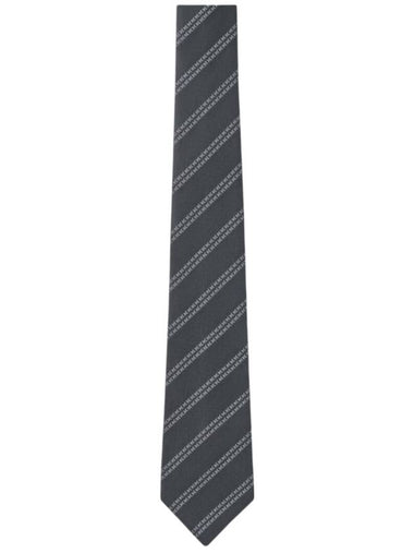 LV Minimal Bands Tie Grey - LOUIS VUITTON - BALAAN 1