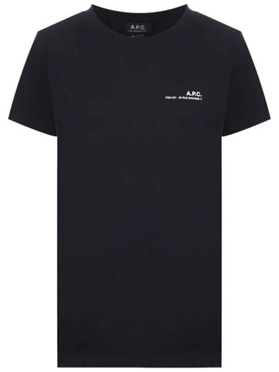 Women's Item Logo Short Sleeve T-Shirt Black - A.P.C. - BALAAN 2