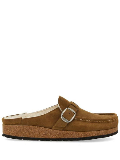 Berkeley Suede Fur Slippers Brown - BIRKENSTOCK - BALAAN 2