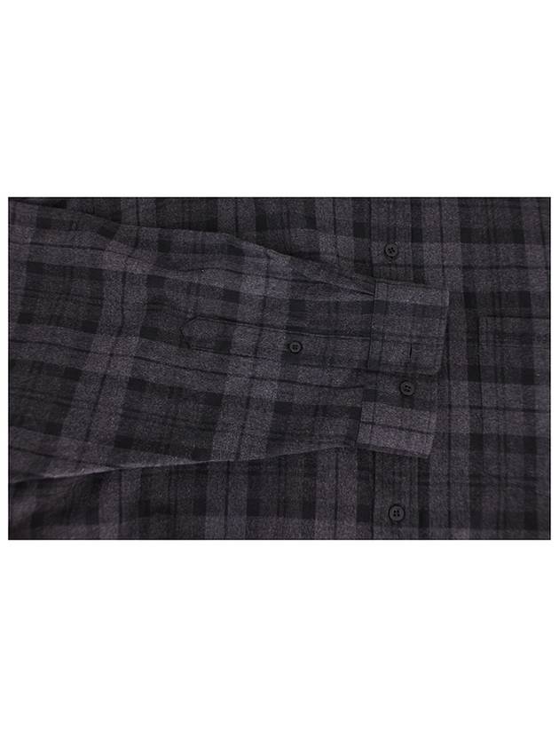 Flannel Check Overshirt 647364 TJM13 - BALENCIAGA - BALAAN 8