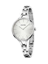 Women’s Dial Bangle Watch Silver - CALVIN KLEIN - BALAAN 2