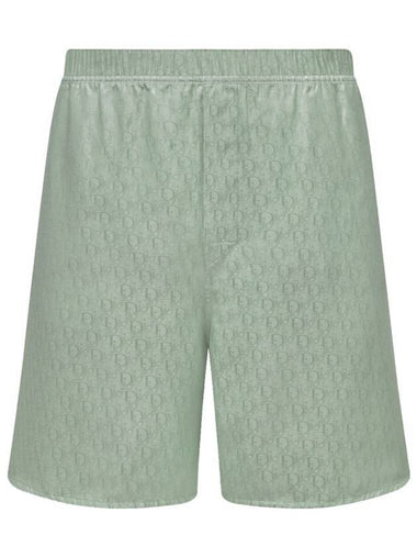 Oblique Shorts Green - DIOR - BALAAN 1