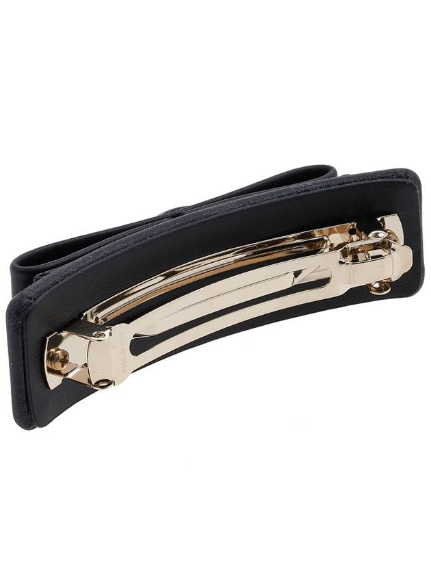 Vara Ball Hair Clip Black - SALVATORE FERRAGAMO - BALAAN 5