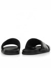 G Plage Leather Flat Sandals Slippers Black - GIVENCHY - BALAAN 4