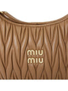 Wander Materasse Nappa Leather Shoulder Bag Brown - MIU MIU - BALAAN 9