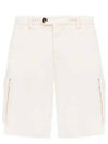 Bermuda Shorts Offwhite - BRUNELLO CUCINELLI - BALAAN 2