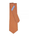 Giraffe Print Silk Tie Orange - SALVATORE FERRAGAMO - BALAAN 2