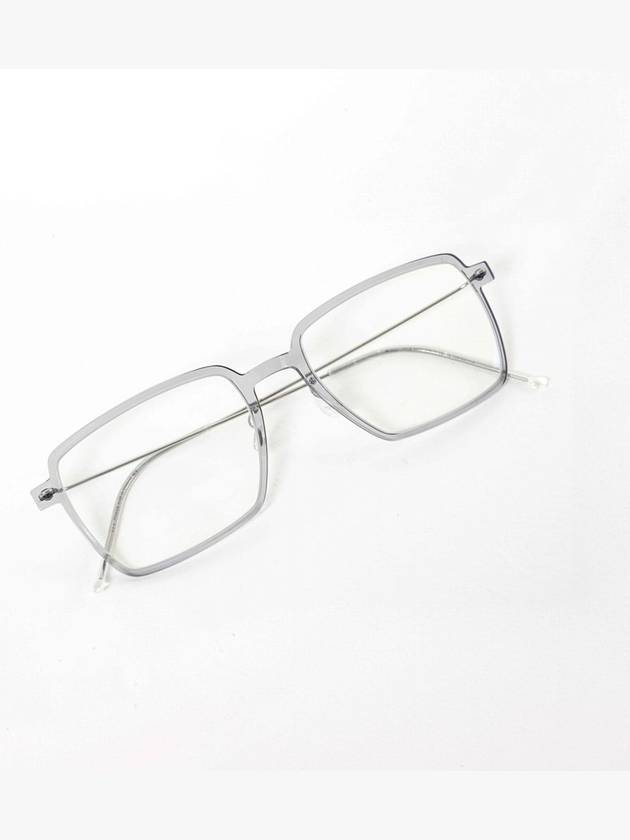 6637 Basic C07 P10 transparent clear glasses frame - LINDBERG - BALAAN 1