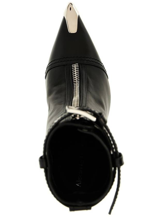 Alexander McQueen 'Slash Biker' Ankle Boots - ALEXANDER MCQUEEN - BALAAN 3