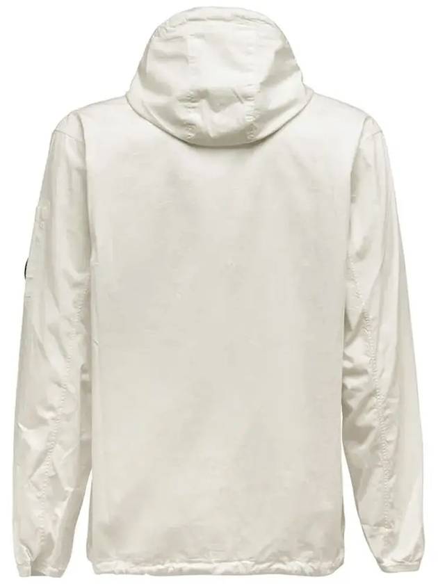 Cotton Ripstop Lens Hoodie Ivory - CP COMPANY - BALAAN 4