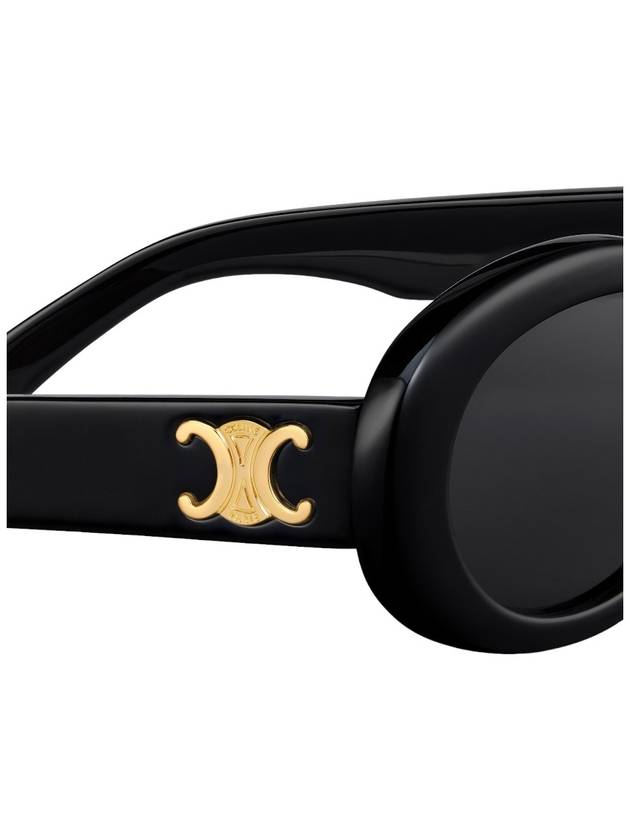 Eyewear Triomphe 01 Acetate Sunglasses Black - CELINE - BALAAN 6