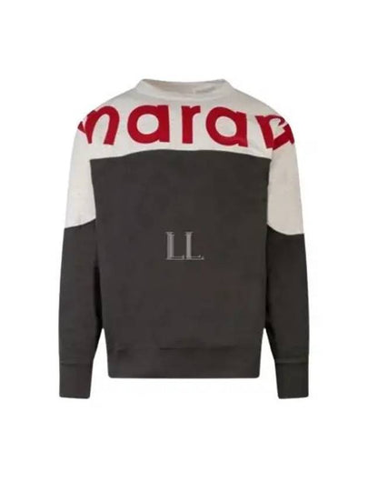 Howley Logo Crew Neck Sweatshirt Faded Black - ISABEL MARANT - BALAAN 2