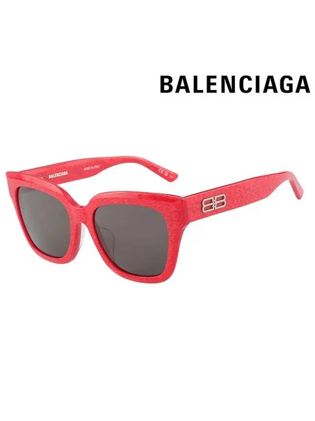 Sunglasses BB0237SA 003 RED - BALENCIAGA - BALAAN 2