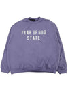 Logo print sweatshirt 192BT246237F - FEAR OF GOD - BALAAN 1