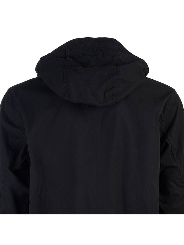 Gabardine Utility Anorak Black - CP COMPANY - BALAAN 7