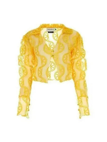 Lemon Plate Long-Sleeved Shirt Yellow - HOUSE OF SUNNY - BALAAN 2