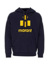 Miley Big Logo Hoodie Navy - ISABEL MARANT - BALAAN 2