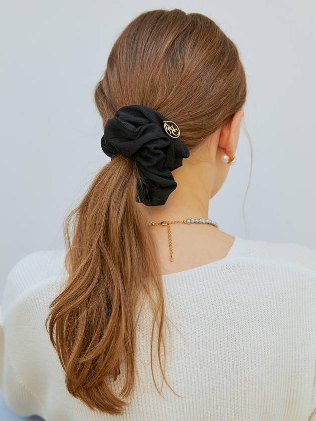 ANC BIG GOLD SCRUNCHIE_BLACK - ANOETIC - BALAAN 3