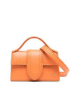 Le Petit Bambino Leather Tote Bag Orange - JACQUEMUS - BALAAN 1