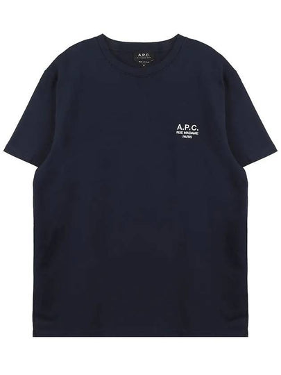 Raymond Short Sleeve T-shirt Navy - A.P.C. - BALAAN 2