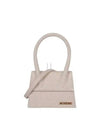 Le Chiquito Moyen Signature Tote Bag Light Greige - JACQUEMUS - BALAAN 2