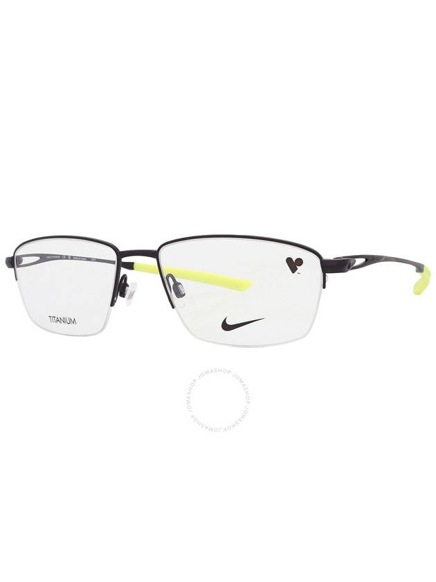 Nike Demo Rectangular Titanium Men's Eyeglasses NIKE 6045 002 56 - NIKE - BALAAN 3