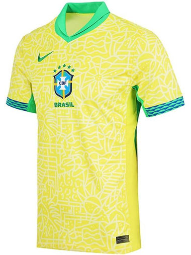 Genuine Brazil 2024 Stadium Home Jersey Replica Uniform FJ4284 706 - NIKE - BALAAN 1