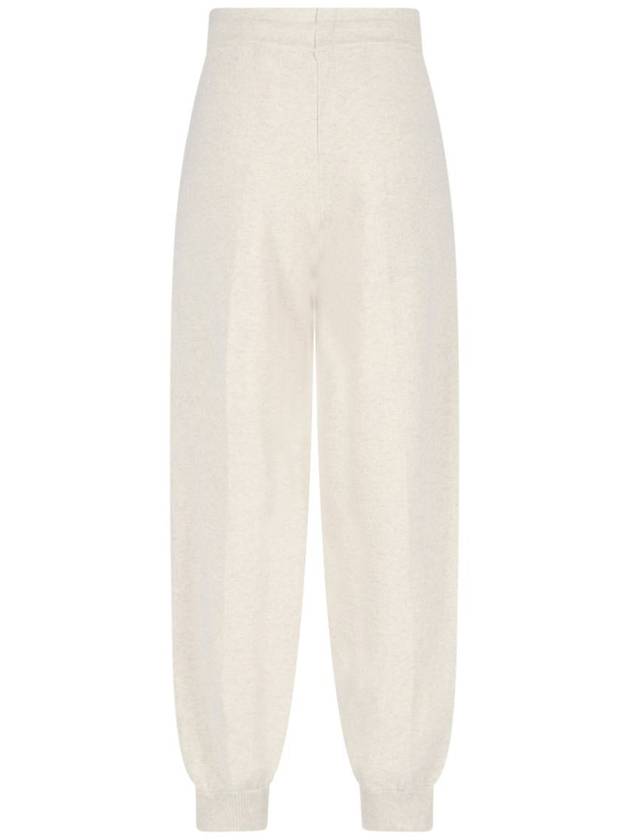 Kira Logo Track Pants Light Grey - ISABEL MARANT ETOILE - BALAAN 3