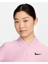 2024 New Nike Golf Victory Women s Dry Fit Short Sleeve Polo Pink T shirt FD6711 663 - THE NORTH FACE - BALAAN 4