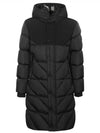 BURNEY long down padding black - MONCLER - BALAAN 2