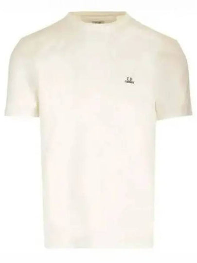 30/1 Jersey Logo Short Sleeve T-Shirt White - CP COMPANY - BALAAN 2