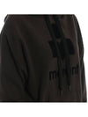 Mansel Logo Hoodie Faded Black - ISABEL MARANT - BALAAN 5