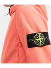 Wappen Patch Soft Shell Hooded Jacket Orange - STONE ISLAND - BALAAN 5