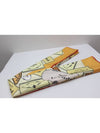 Orange logo pattern print twilly scarf - PRADA - BALAAN 2