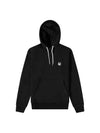 Grey Fox Head Patch Classic Hoodie Black - MAISON KITSUNE - BALAAN 1