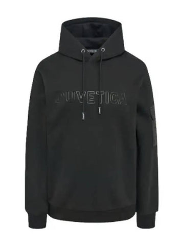 Cavazzo Black Men s Hooded Sweatshirt Hoodie - DUVETICA - BALAAN 1