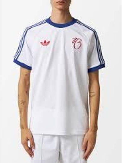 Jude Bellingham Jersey 3 Stripes Short Sleeve T Shirt White Blue - ADIDAS - BALAAN 2