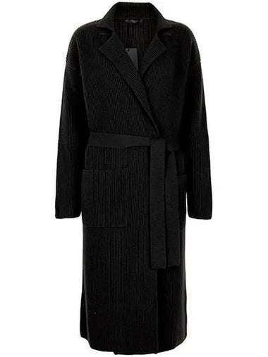 Black Kabul Wool Cardigan 009 1209057 - MAX MARA - BALAAN 1