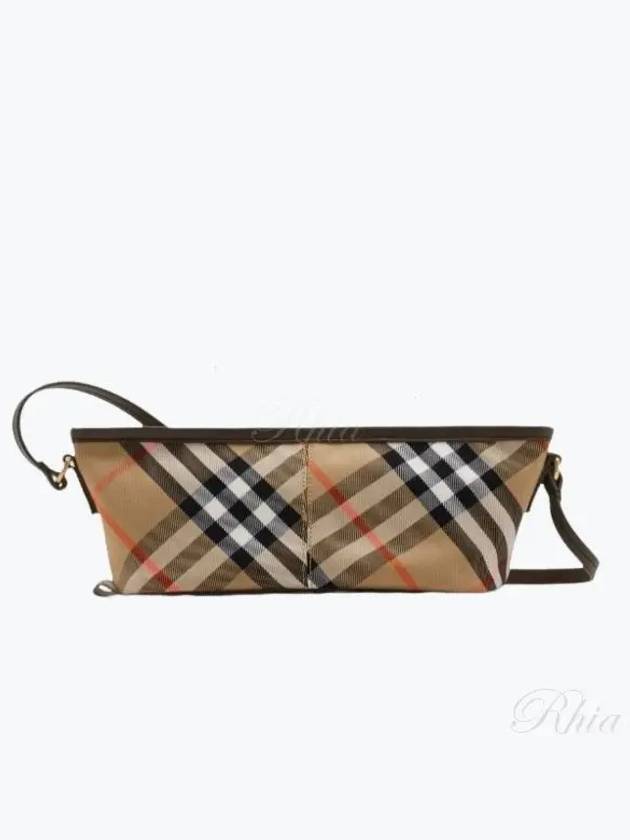 Check Mini Shoulder Bag Sand - BURBERRY - BALAAN 2