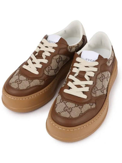 Original GG Low Top Sneakers Brown - GUCCI - BALAAN 2