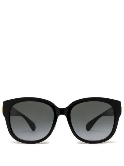 Square Frame Sunglasses Black - GUCCI - BALAAN 2