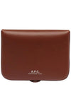 Josh Leather Coin Wallet Hazelnut - A.P.C. - BALAAN 2