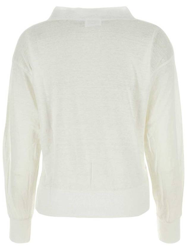 Kilsen Logo Print Sweatshirt White - ISABEL MARANT ETOILE - BALAAN 3